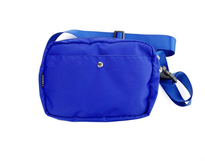 square CHEESE 4L shoulder bag blue_2