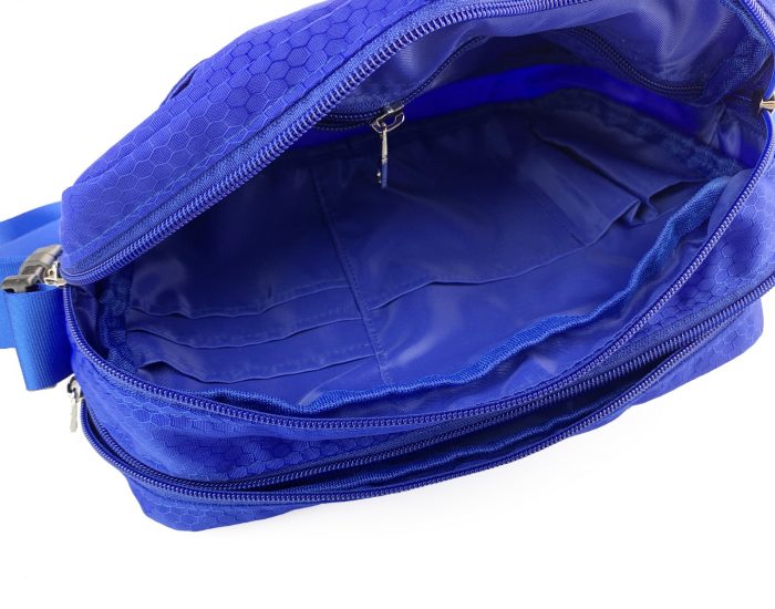 square CHEESE 4L shoulder bag blue_4